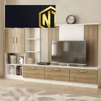 TỦ TRANG TRÍ CÓ KỆ TIVI HIỆN ĐẠI